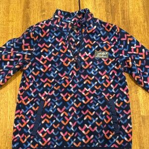 Eddie Bauer Girl’s Patterned Fleece Pullover